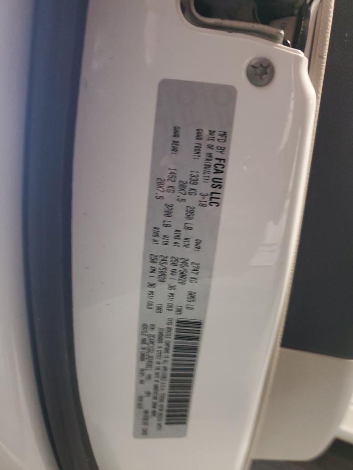 2018 Chrysler Pacifica VIN 2C4RC1GG1JR245811 Copart auction photo, minor dent/scratches damage thumbnail 13