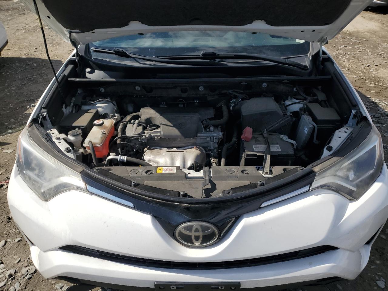 2017 Toyota RAV 4 VIN JTMBFREVXHJ134178 Copart auction photo, rear end / side damage thumbnail 12