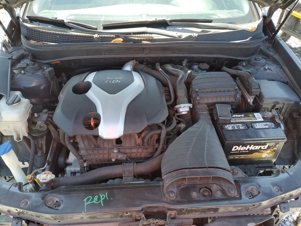 2014 Hyundai Sonata VIN 5NPEC4ABXEH920278 Copart auction photo, front end damage thumbnail 11