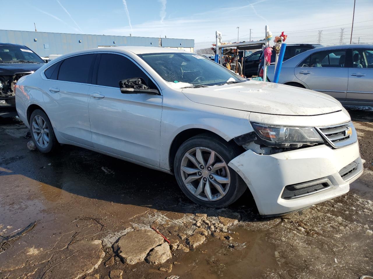 2018 Chevrolet Impala VIN 2G1105S31J9104019 Copart auction photo, front end damage thumbnail 4