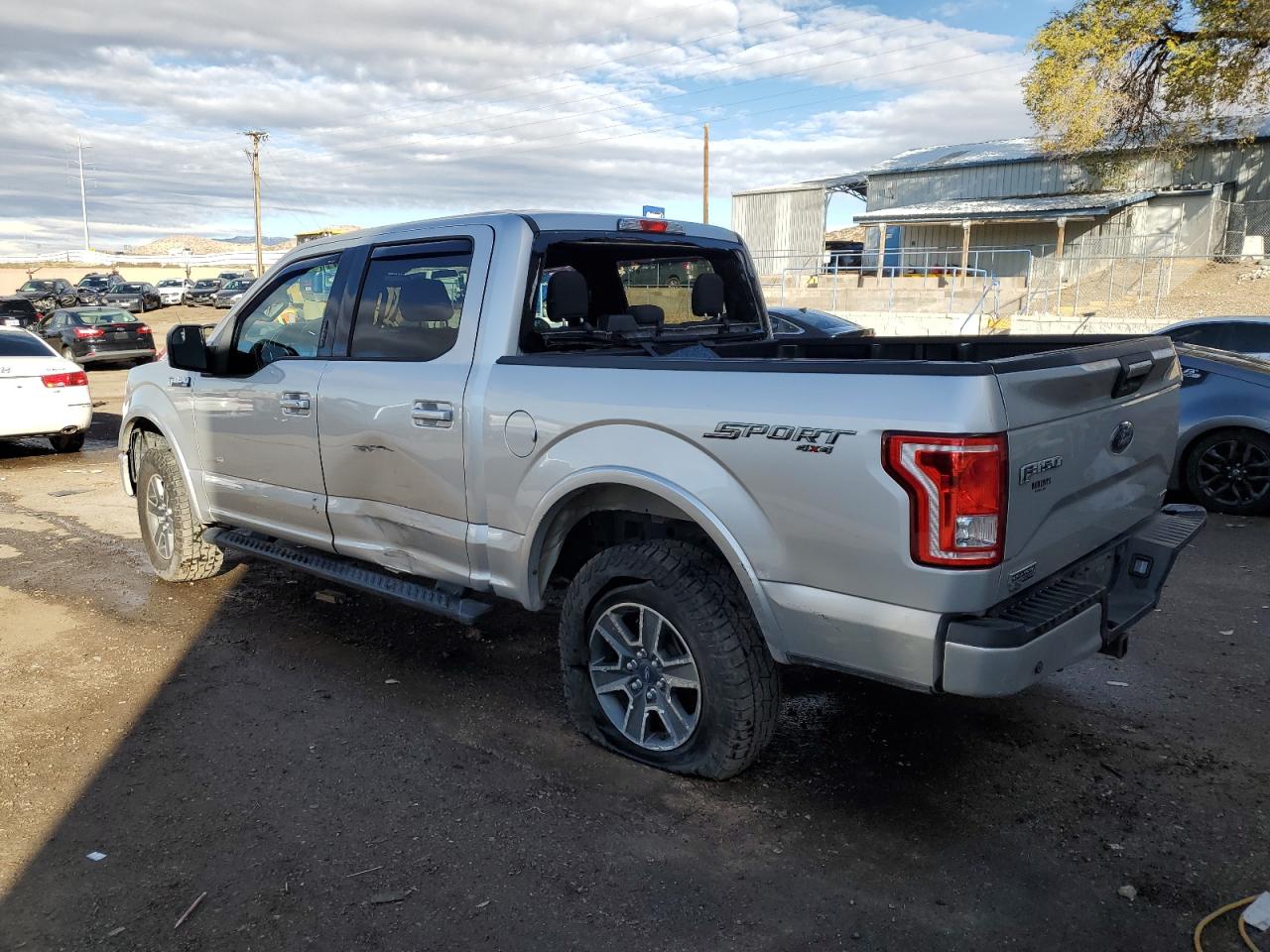 2016 Ford F-150 VIN 1FTEW1EF2GKD93909 Copart auction photo, rear end / side damage thumbnail 2