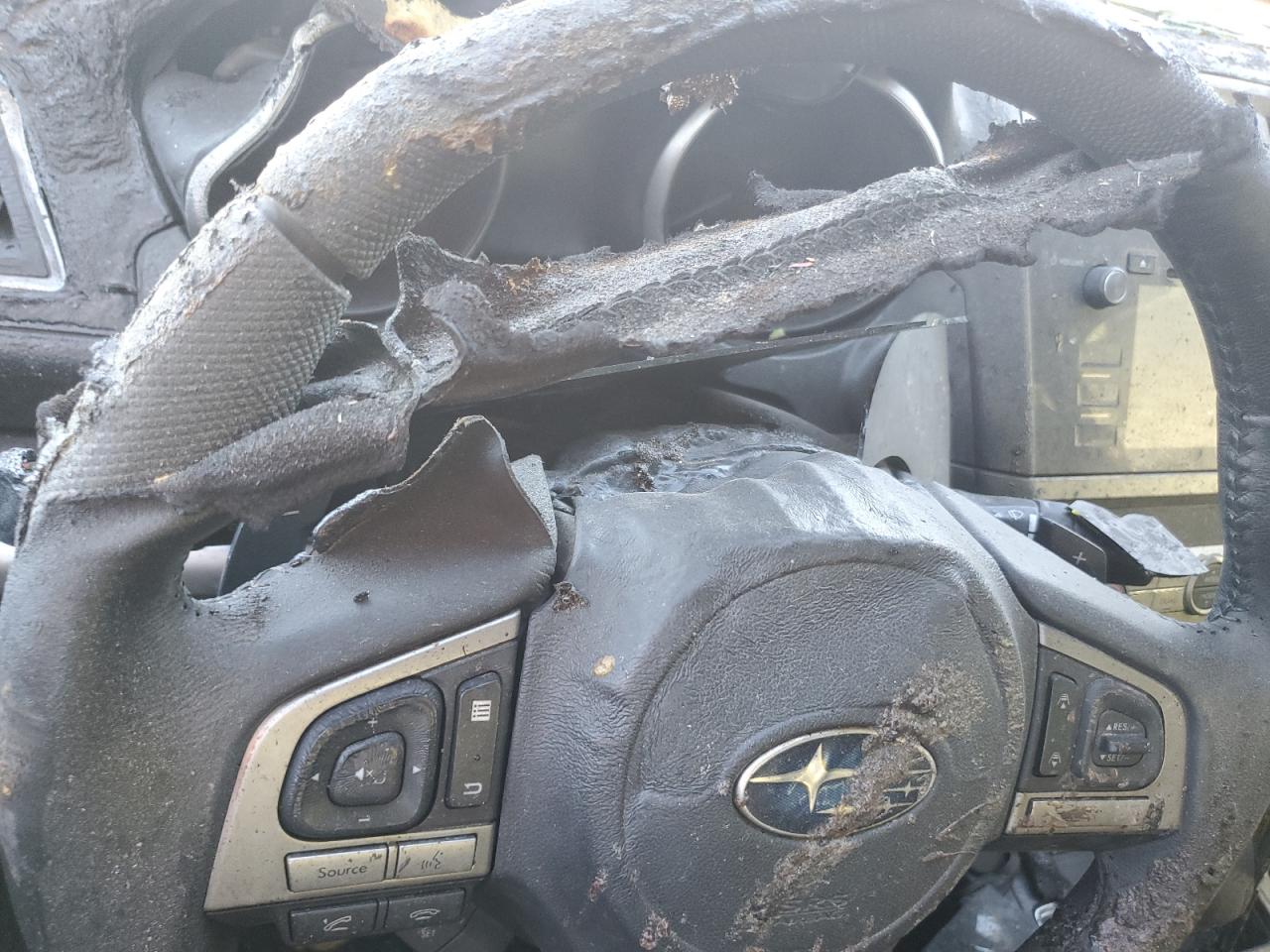 2015 Subaru Legacy VIN 4S3BNEN69F3020498 Copart auction photo, burn - engine damage thumbnail 9