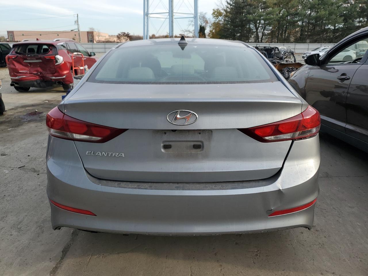 2017 Hyundai Elantra VIN 5NPD84LF3HH142777 Copart auction photo, front end / side damage thumbnail 6