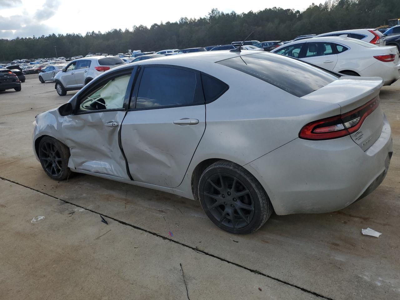 2013 Dodge Dart VIN 1C3CDFBA6DD233300 Copart auction photo, front end / side damage thumbnail 2