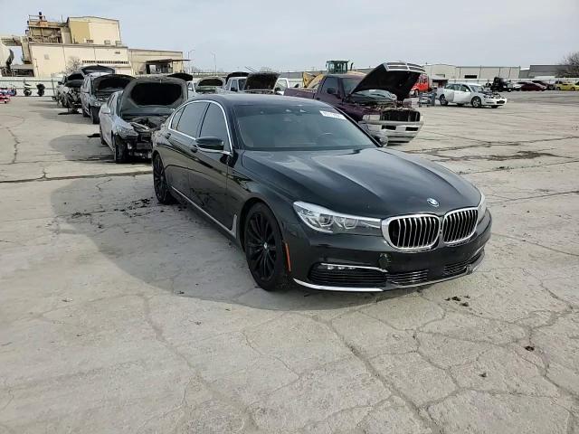 2017 BMW 7er VIN WBA7E4C56HGU99739 Copart auction photo, rear end / side damage thumbnail 10