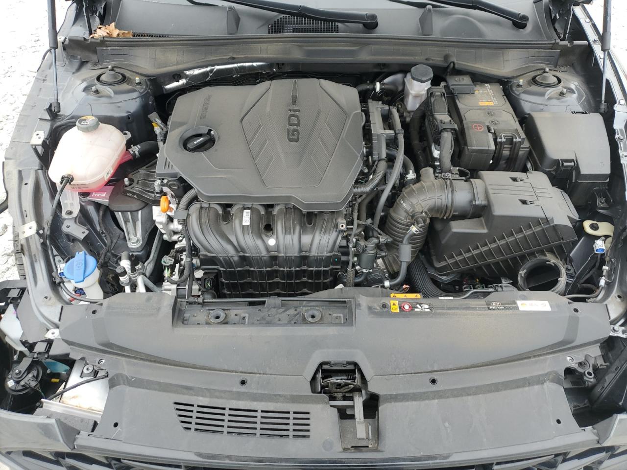 2022 Hyundai Sonata VIN KMHL64JA5NA244959 Copart auction photo, side / front end damage thumbnail 11
