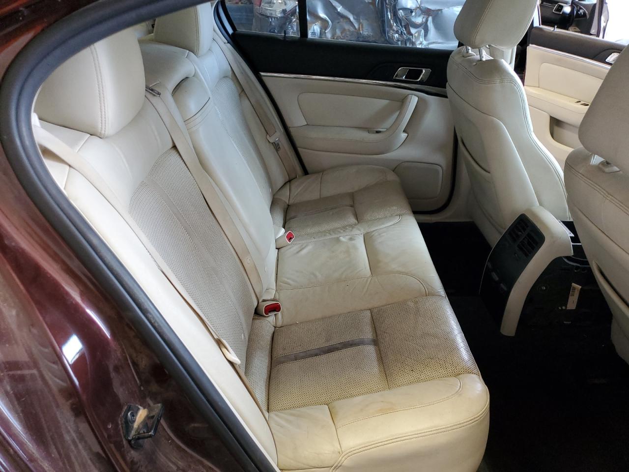 2009 Lincoln MKS VIN 1LNHM94R69G606262 Copart auction photo, front end / hail damage thumbnail 10