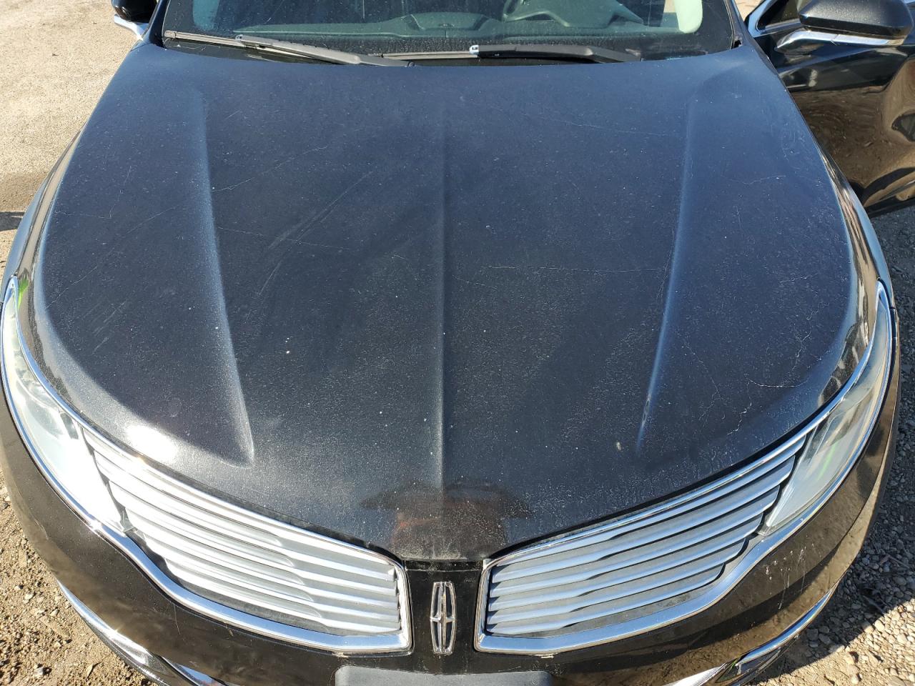2014 Lincoln MKZ VIN 3LN6L2GK2ER807532 Copart auction photo, side damage thumbnail 11
