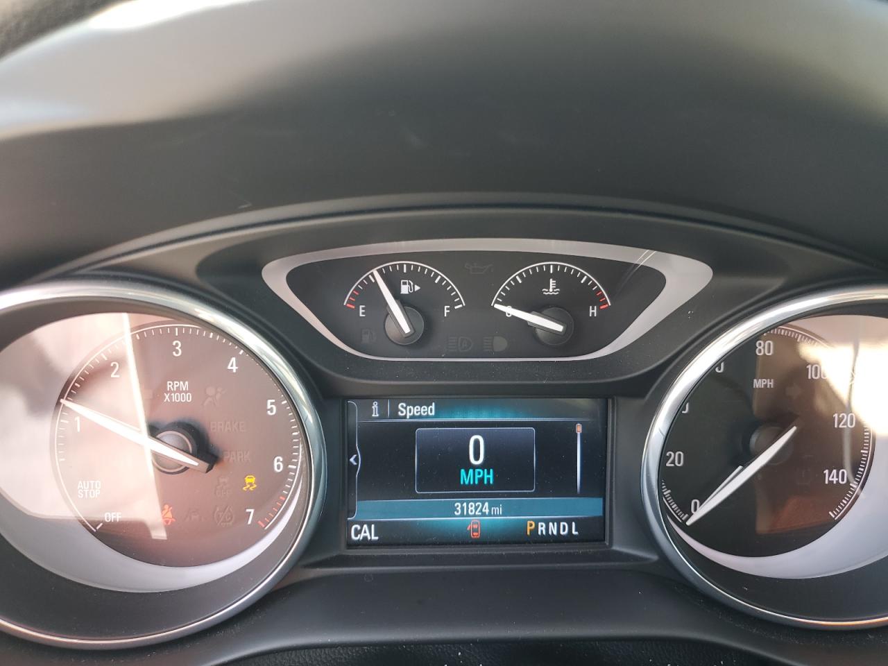 2019 Buick Envision VIN LRBFXBSAXKD009077 Copart auction photo, front end / undercarriage damage thumbnail 9