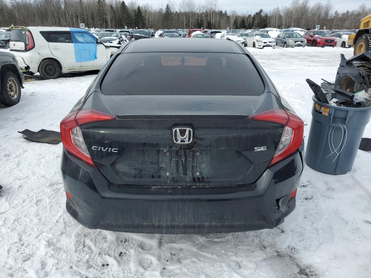 2018 Honda Civic VIN 2HGFC2F67JH022326 Copart auction photo, front end damage thumbnail 6