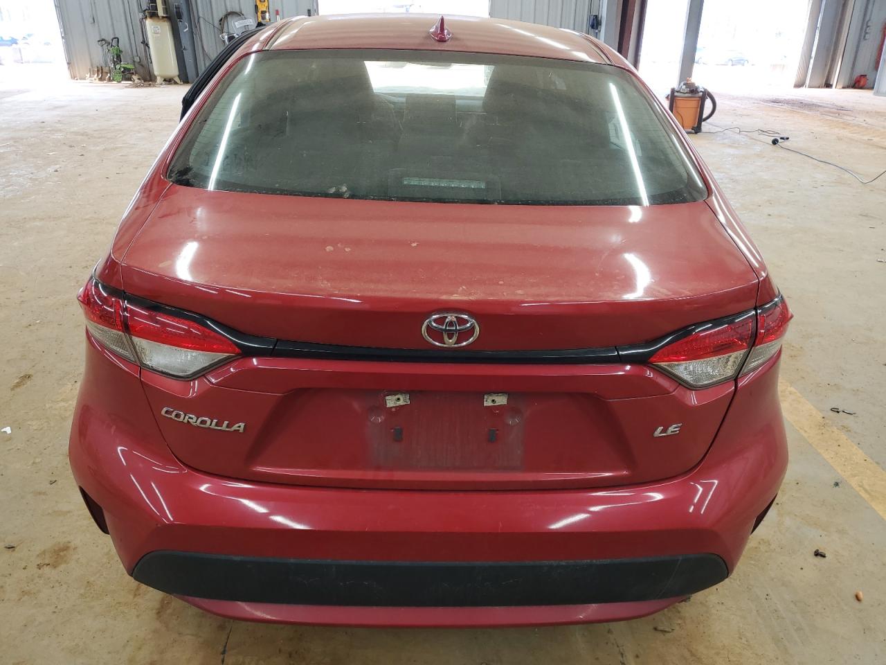 2020 Toyota Corolla VIN 5YFEPRAEXLP103419 Copart auction photo, side damage thumbnail 6