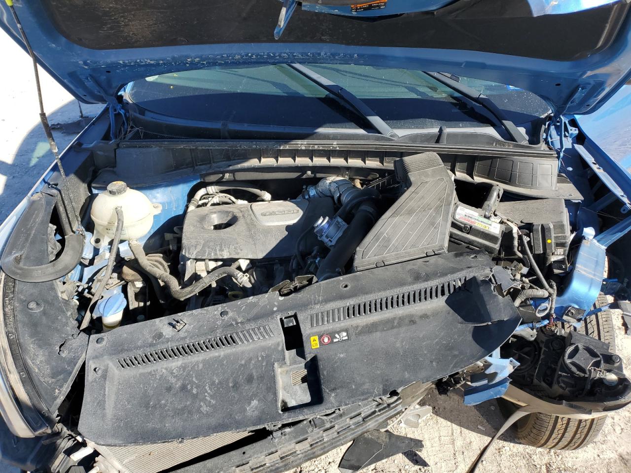 2017 Hyundai Tucson VIN KM8J33A23HU368587 Copart auction photo, front end / side damage thumbnail 12