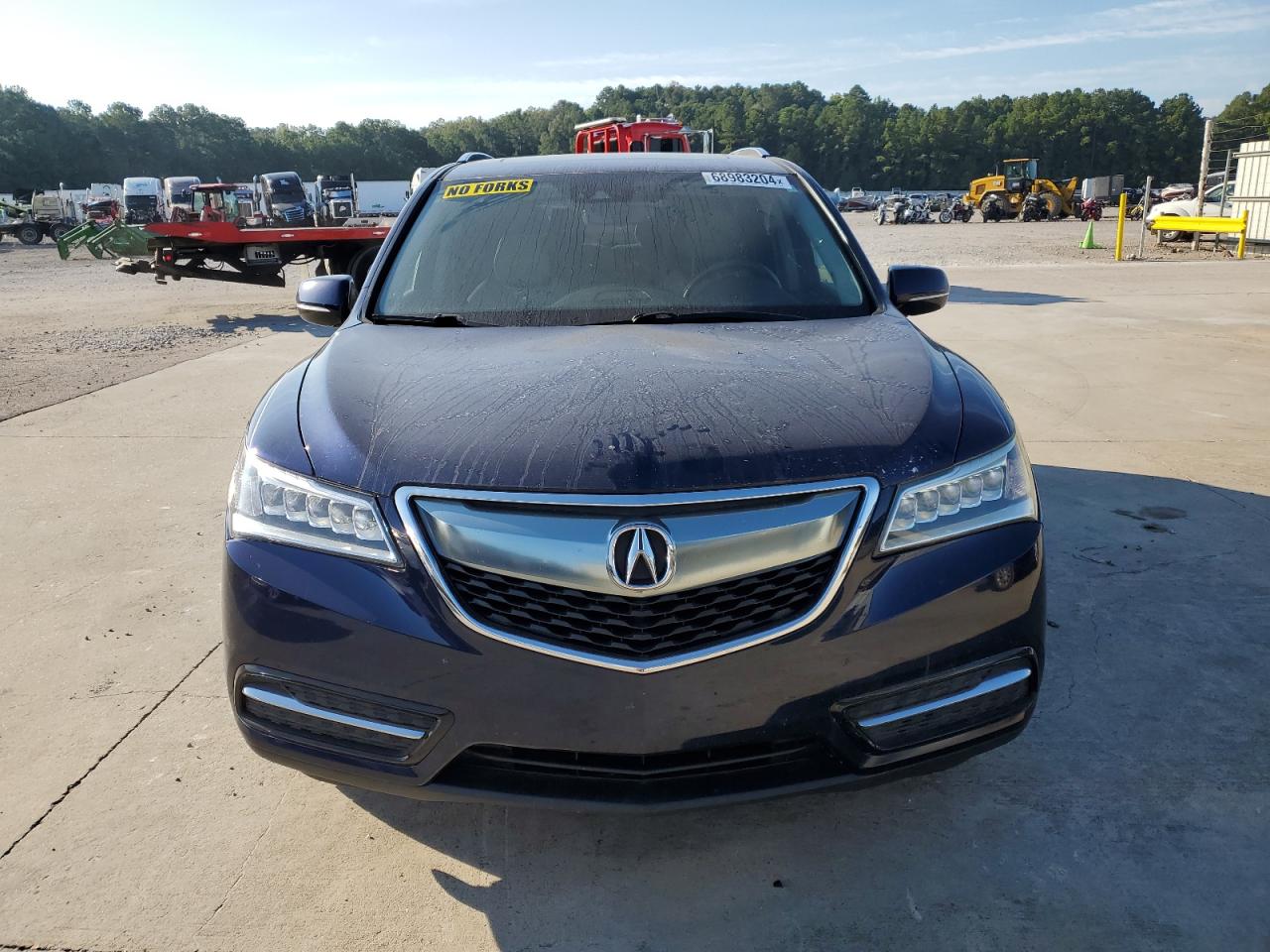 2016 Acura MDX VIN 5FRYD4H64GB022827 Copart auction photo, rear end damage thumbnail 5