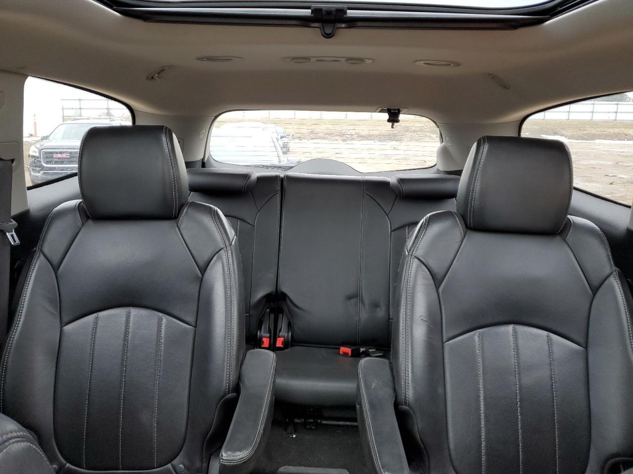 2013 Buick Enclave VIN 5GAKVCKD6DJ223379 Copart auction photo, front end / side damage thumbnail 10