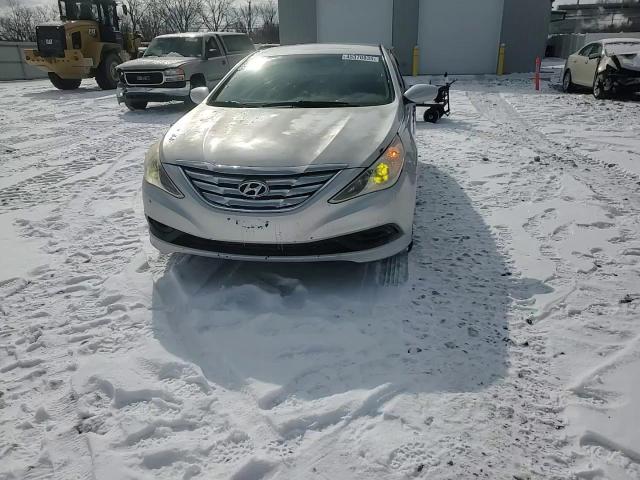 2014 Hyundai Sonata VIN 5NPEB4AC6EH921651 Copart auction photo, rear end / side damage thumbnail 10
