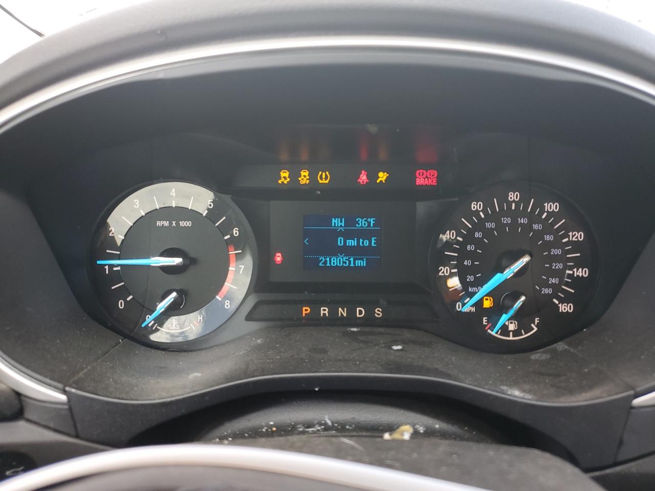2014 Ford Fusion VIN 1FA6P0G7XE5350714 Copart auction photo, rear end / side damage thumbnail 9