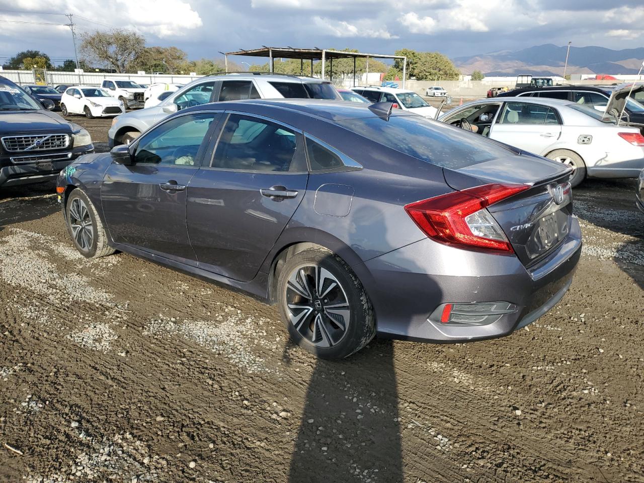 2016 Honda Civic VIN 19XFC1F86GE000767 Copart auction photo, front end damage thumbnail 2