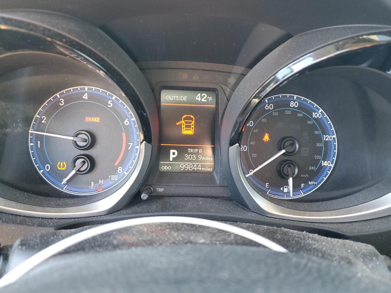 2014 Toyota Corolla VIN 5YFBURHE7EP173447 Copart auction photo, front end damage thumbnail 9