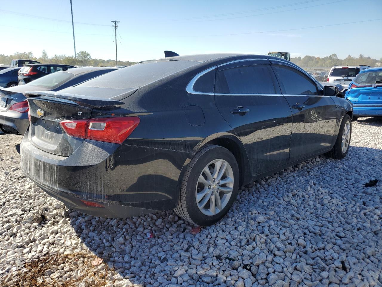 2018 Chevrolet Malibu VIN 1G1ZD5ST1JF222053 Copart auction photo, front end damage thumbnail 3