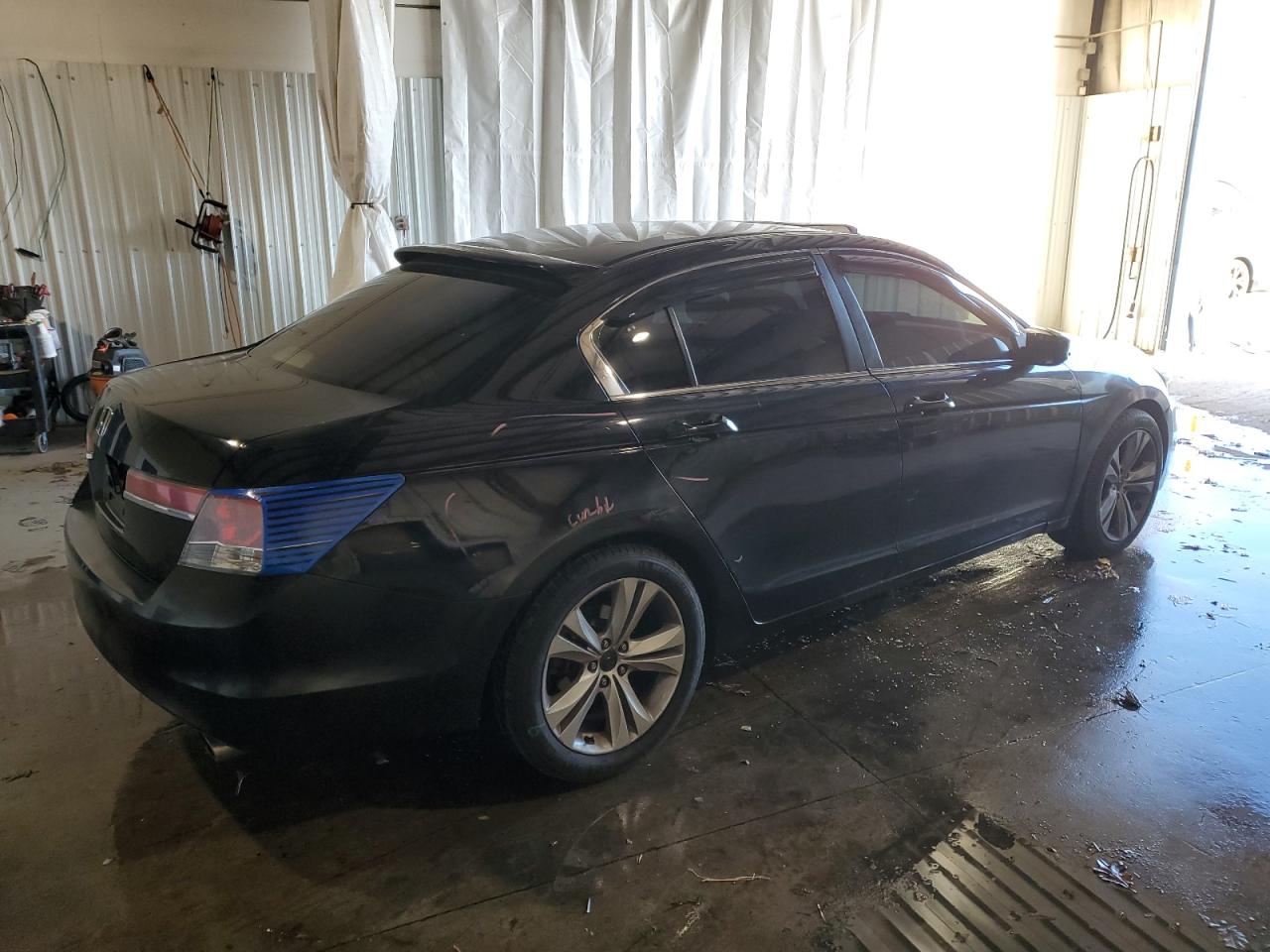 2011 Honda Accord VIN 1HGCP2F76BA045919 Copart auction photo, front end / side damage thumbnail 3