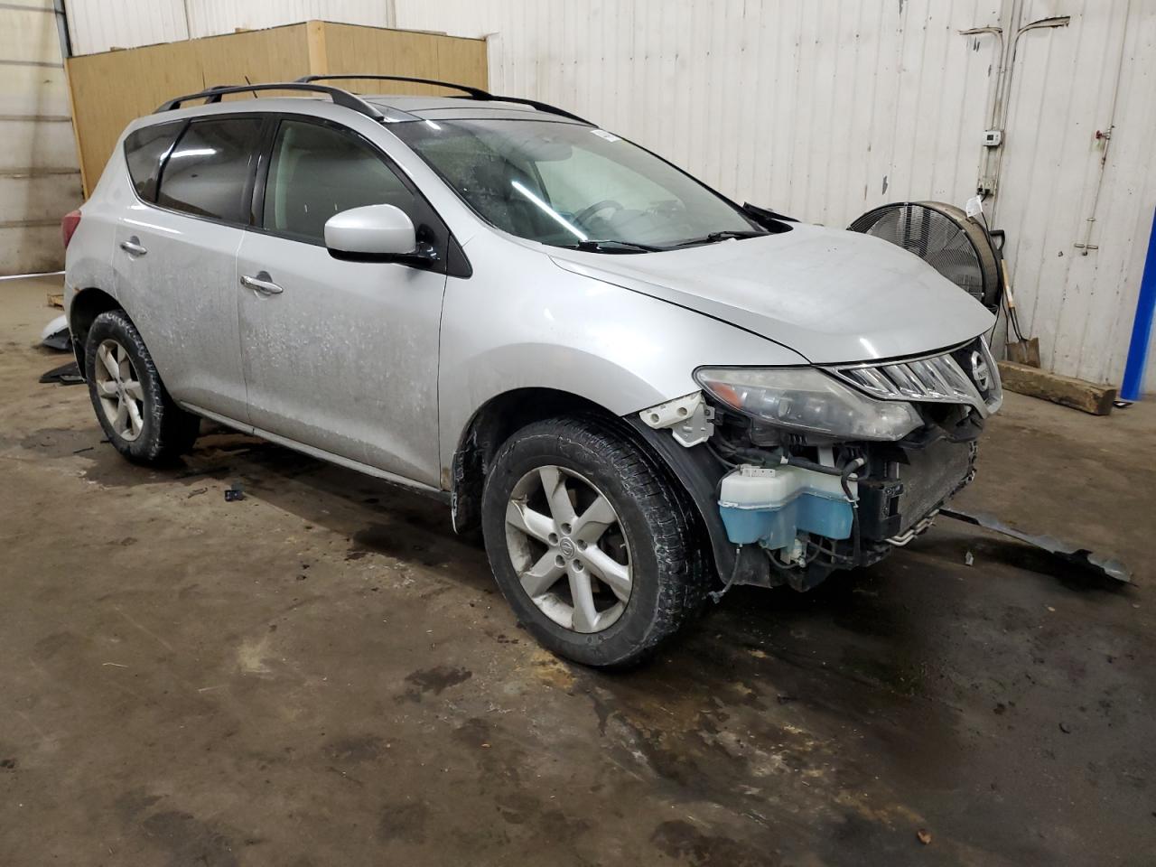 2010 Nissan Murano VIN JN8AZ1MWXAW118767 Copart auction photo, front end damage thumbnail 4