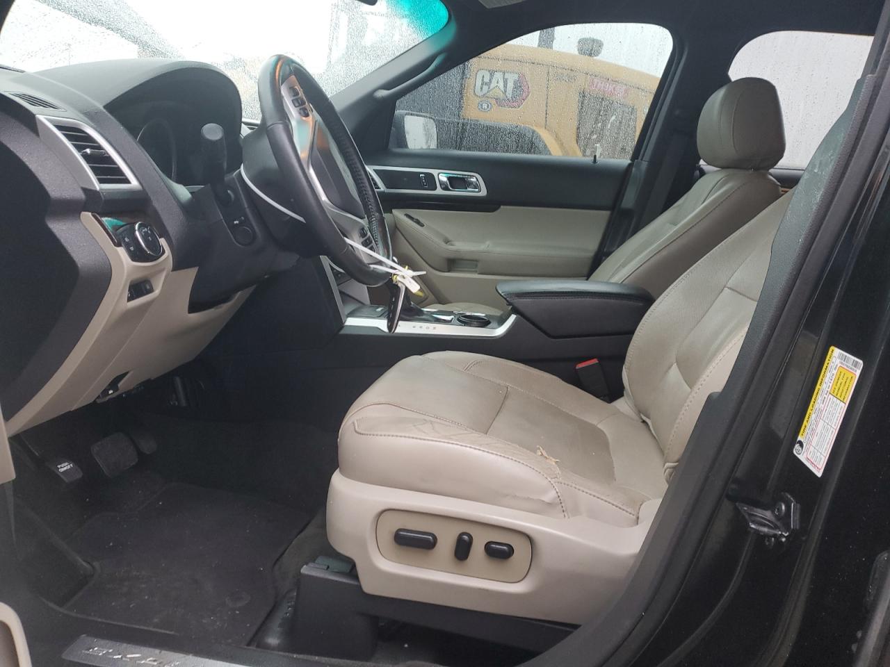 2014 Ford Explorer VIN 1FM5K7F86EGB80536 Copart auction photo, front end damage thumbnail 7
