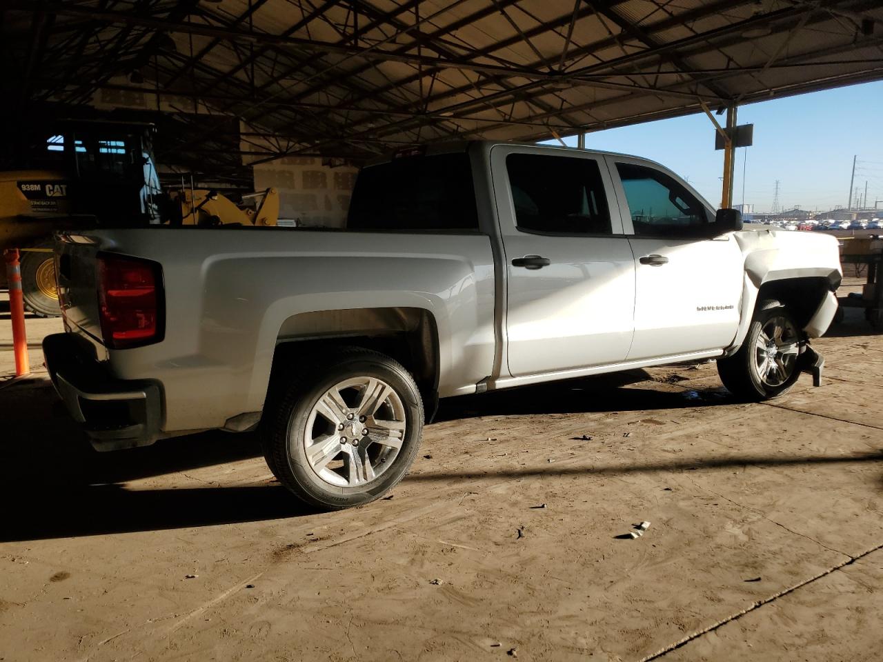 2018 Chevrolet Silverado VIN 3GCPCPEC5JG271148 Copart auction photo, front end / mechanical damage thumbnail 3