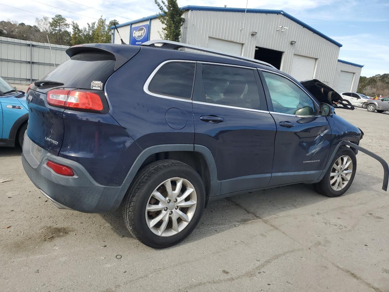 2015 Jeep Grand Cherokee VIN 1C4PJMDS3FW759231 Copart auction photo, all over damage thumbnail 3