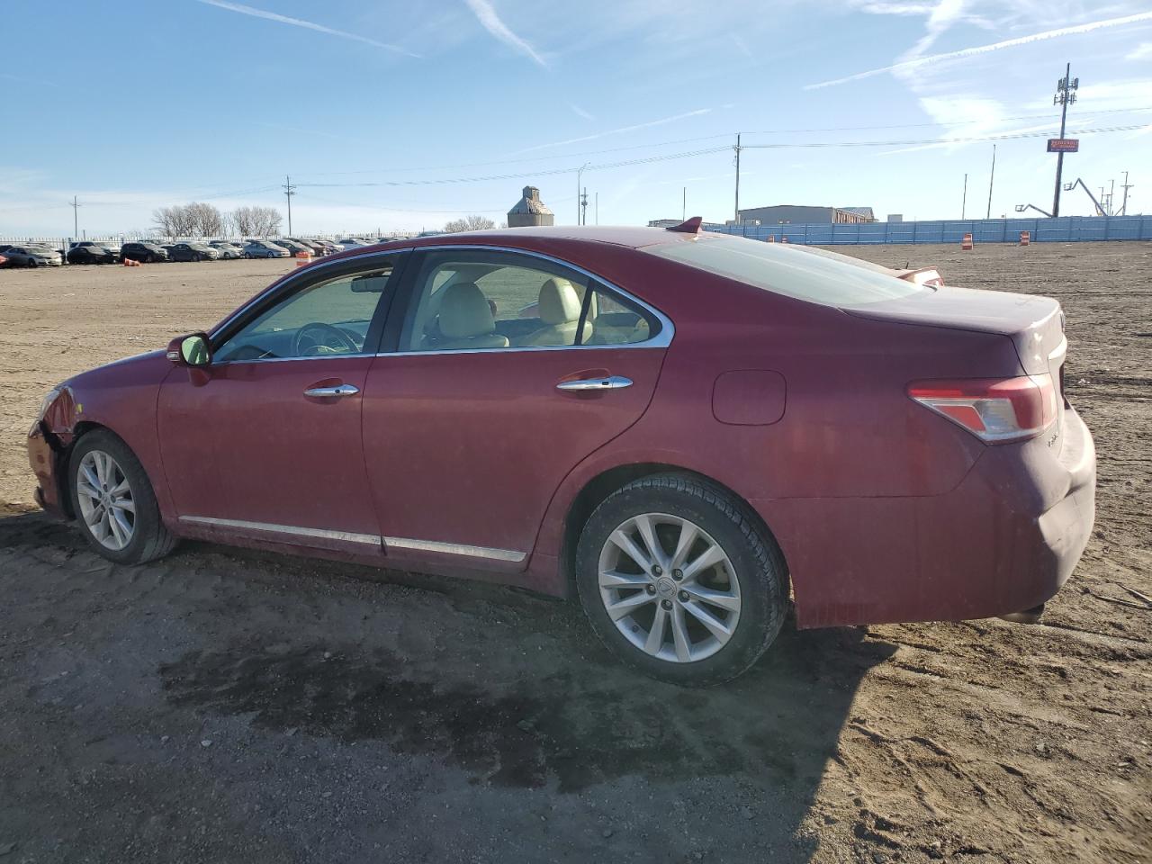 2010 Lexus ES VIN JTHBK1EG1A2348585 Copart auction photo, front end / rear end damage thumbnail 2