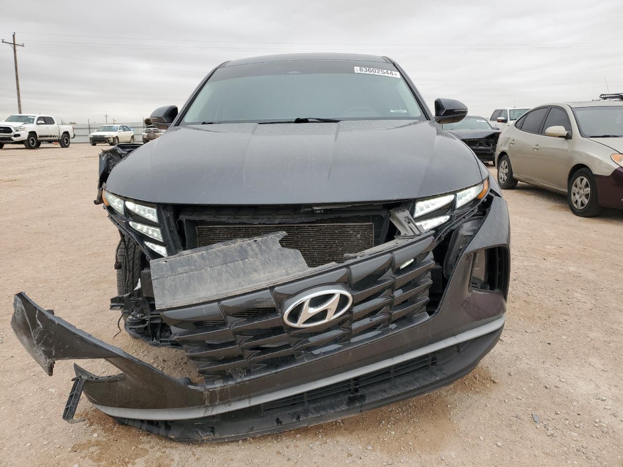 2022 Hyundai Tucson VIN 5NMJACAE9NH114972 Copart auction photo, front end damage thumbnail 5