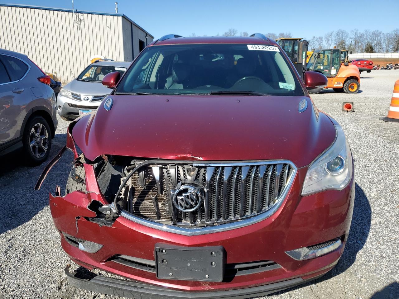 2015 Buick Enclave VIN 5GAKVCKD6FJ212398 Copart auction photo, front end damage thumbnail 5