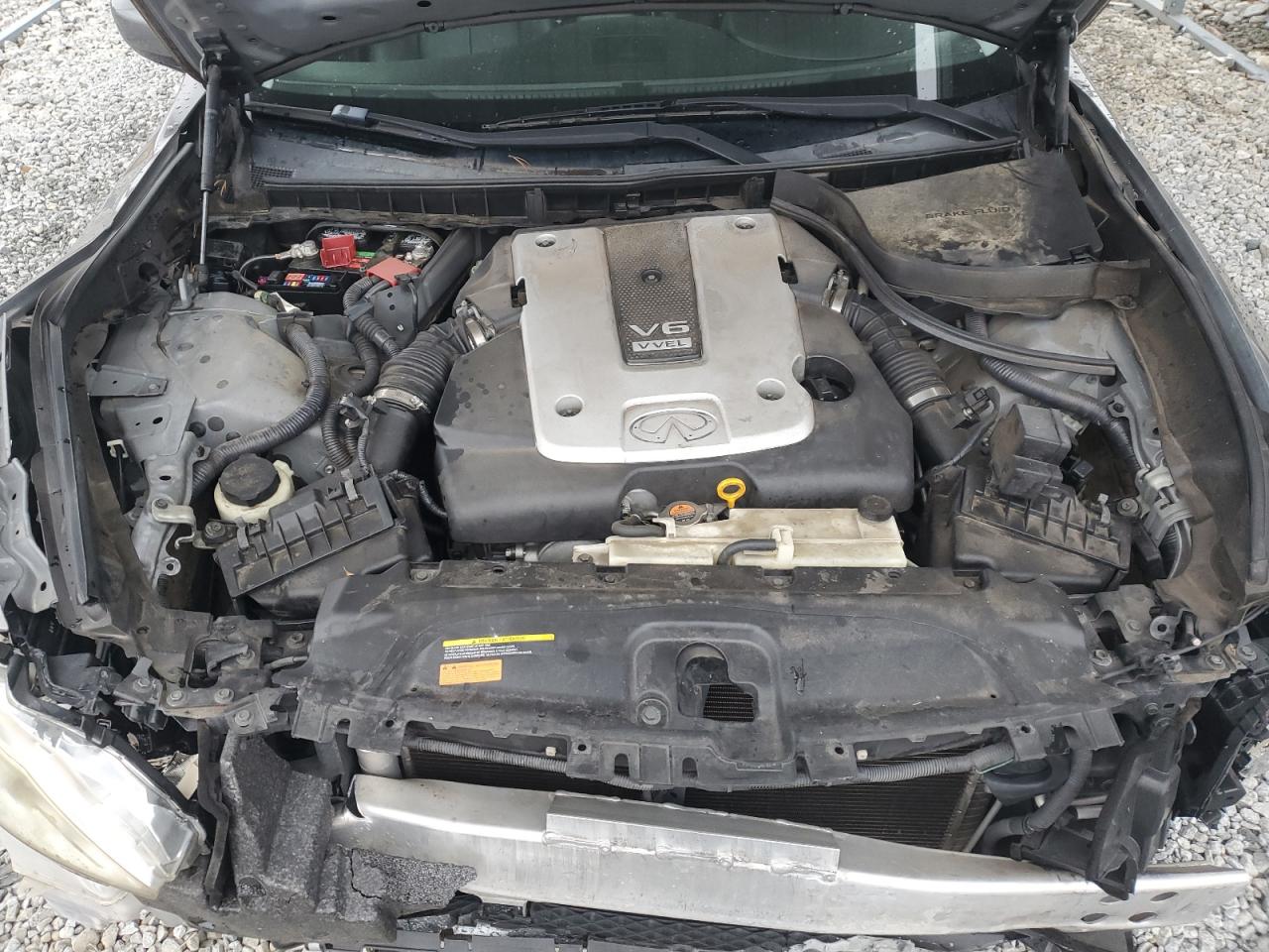 2013 Infiniti G VIN JN1CV6AP3DM724442 Copart auction photo, all over damage thumbnail 11