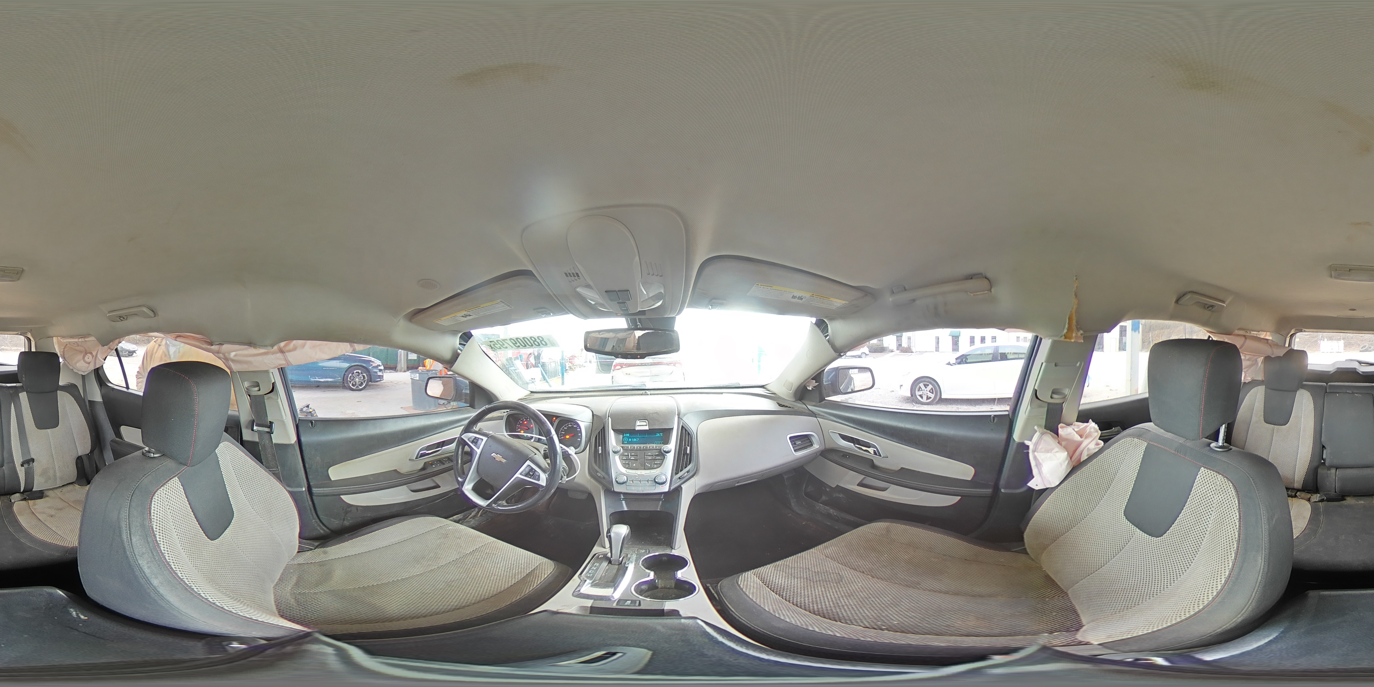 2011 Chevrolet Equinox VIN 2CNALDECXB6280635 Copart auction photo, side damage thumbnail 12