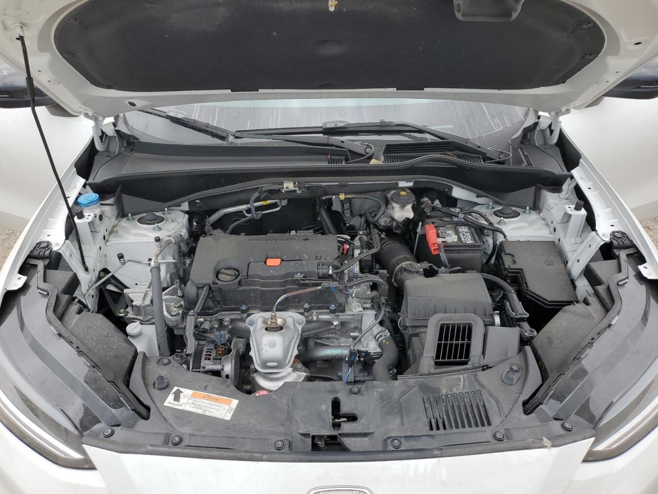 2024 Honda HR-V VIN 3CZRZ1H50RM750330 Copart auction photo, rear end / side damage thumbnail 12