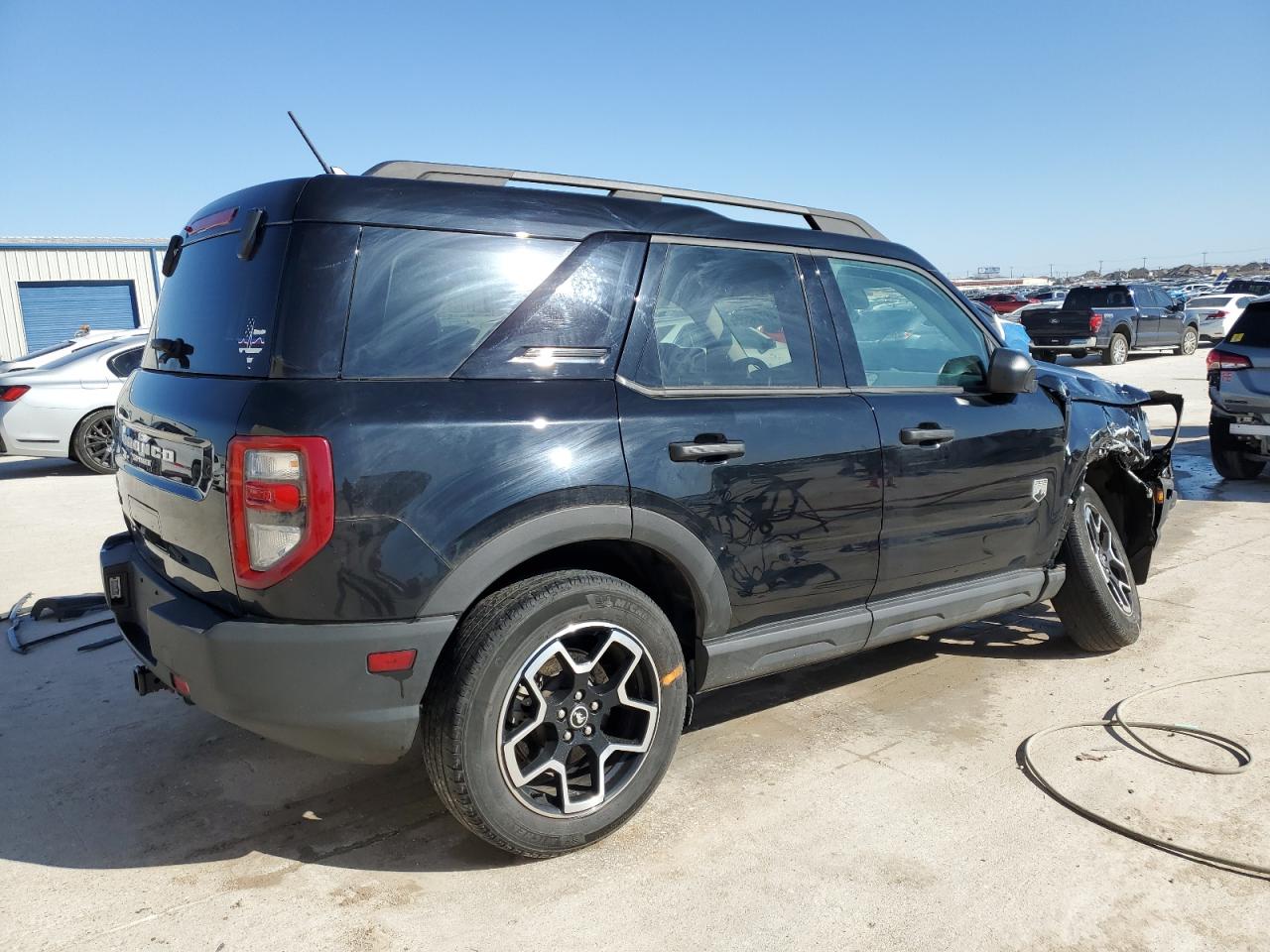 2021 Ford Bronco VIN 3FMCR9B64MRA12081 Copart auction photo, front end / undercarriage damage thumbnail 3