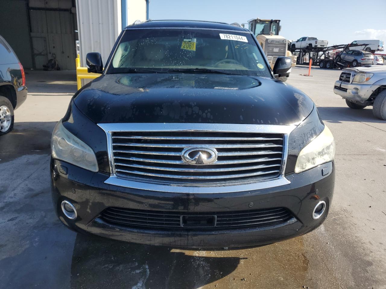 2014 Infiniti QX80 VIN JN8AZ2NF2E9554389 Copart auction photo, rear end damage thumbnail 5