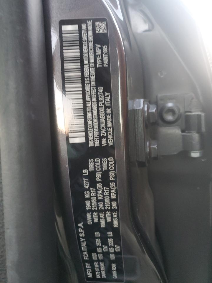 2020 Jeep Renegade VIN ZACNJABBXLPL82749 Copart auction photo, front end damage thumbnail 13