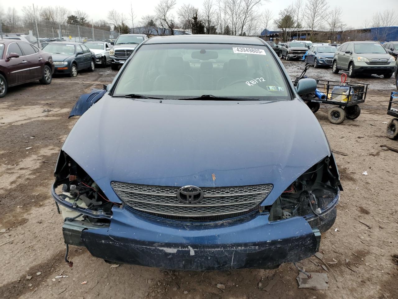 2006 Toyota Camry VIN JTDBF30K960169548 Copart auction photo, all over damage thumbnail 5