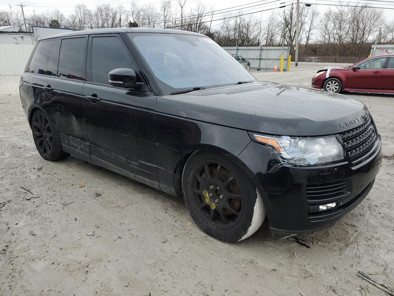 2015 Land Rover Range Rover VIN SALGS2TF1FA213099 Copart auction photo, side damage thumbnail 4
