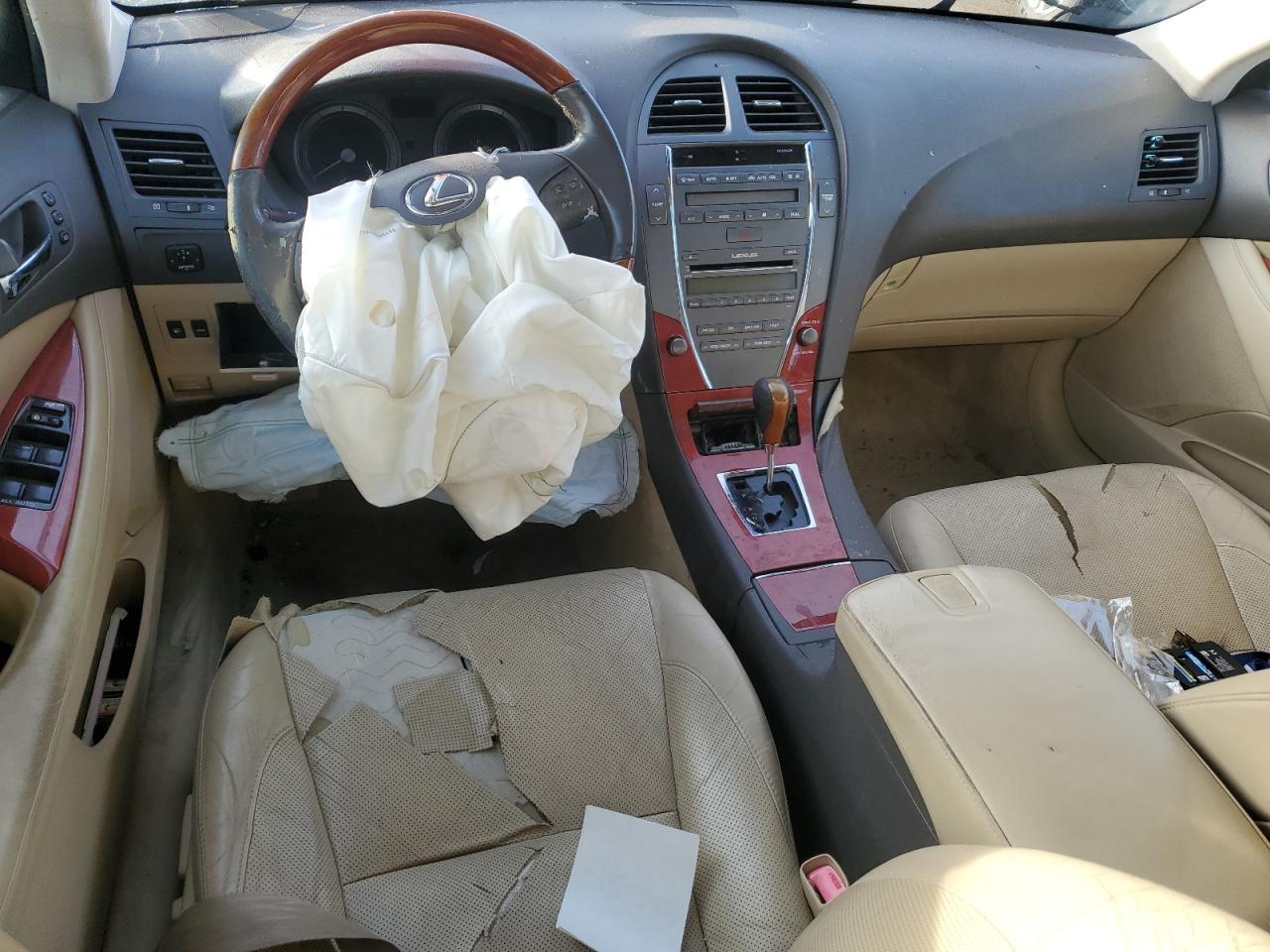2007 Lexus ES VIN JTHBJ46G772050084 Copart auction photo, front end / rear end damage thumbnail 8