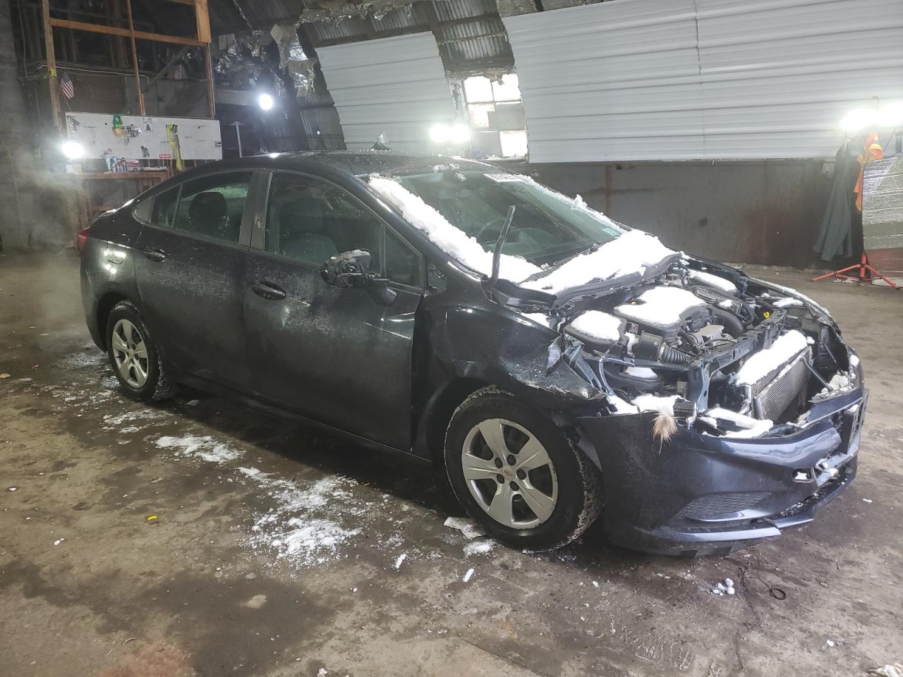 2016 Chevrolet Cruze VIN 1G1BC5SM0G7277366 Copart auction photo, front end damage thumbnail 4