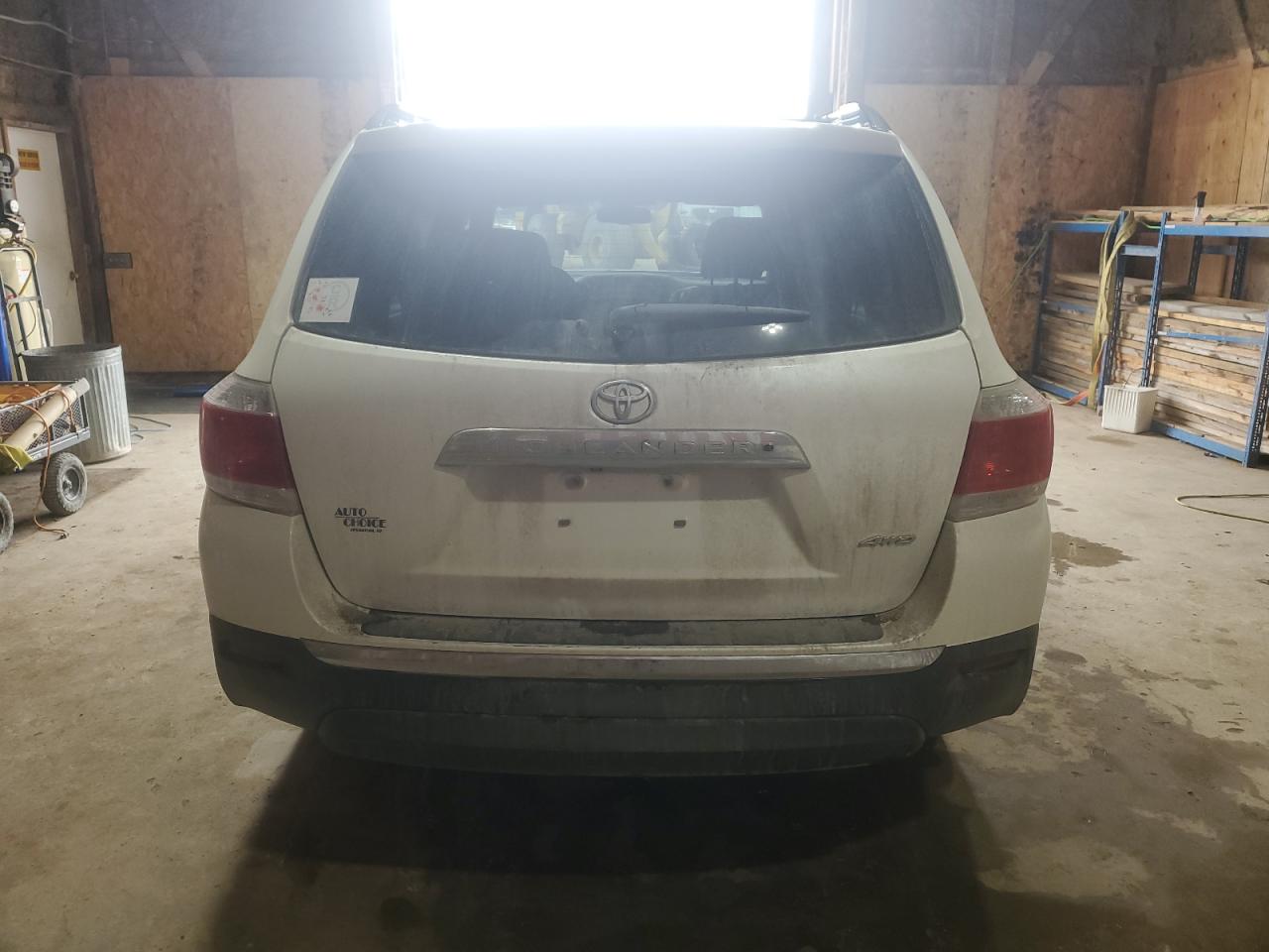 2013 Toyota Highlander VIN 5TDDK3EH9DS216329 Copart auction photo, front end damage thumbnail 6