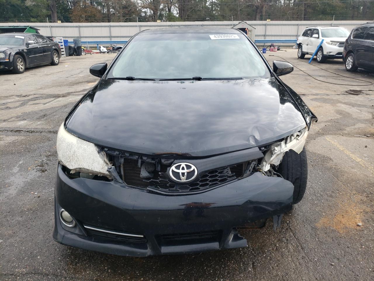 2012 Toyota Camry VIN 4T1BF1FK7CU057777 Copart auction photo, side / front end damage thumbnail 5