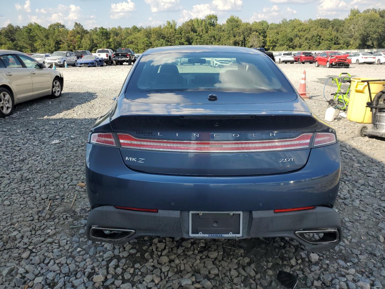 2018 Lincoln MKZ VIN 3LN6L5A94JR622092 Copart auction photo, all over damage thumbnail 6