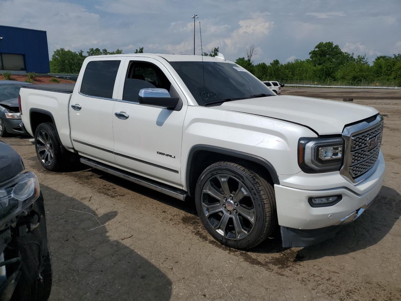 2016 GMC Sierra VIN 3GTU2PEC7GG233449 Copart auction photo, side / rear end damage thumbnail 4