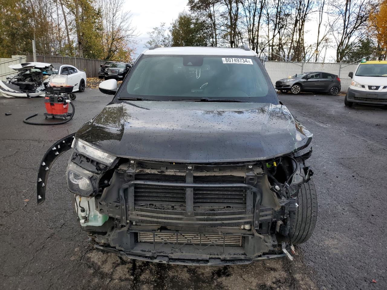2021 Chevrolet TrailBlazer VIN KL79MSSL7MB144439 Copart auction photo, front end / rear end damage thumbnail 5