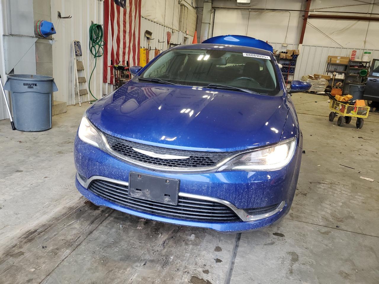 2015 Chrysler 200 VIN 1C3CCCAB0FN696607 Copart auction photo, rear end damage thumbnail 5