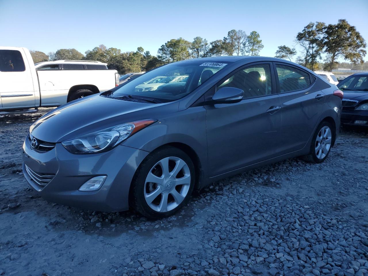2013 Hyundai Elantra VIN 5NPDH4AE2DH232202