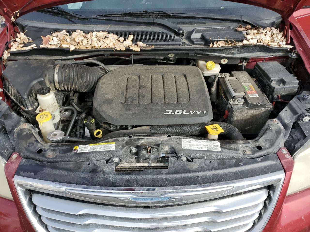 2013 Chrysler Town & Country VIN 2C4RC1BG3DR558922 Copart auction photo, side / rear end damage thumbnail 12
