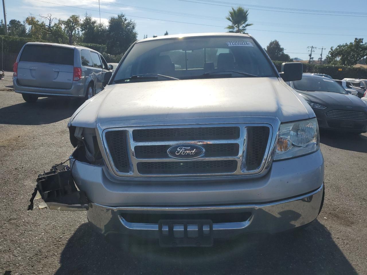 2008 Ford F-150 VIN 1FTRW12W78FA46110 Copart auction photo, front end / undercarriage damage thumbnail 5